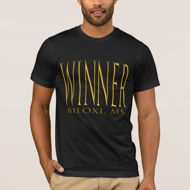 Camiseta GANADOR en Biloxi, MS (Anverso)