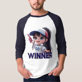 Camiseta ganador fanático deportes dall
