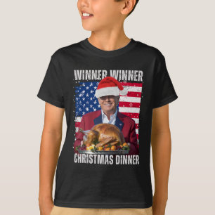 Camiseta Ganador Navidades Cena Humor gracioso Trump X