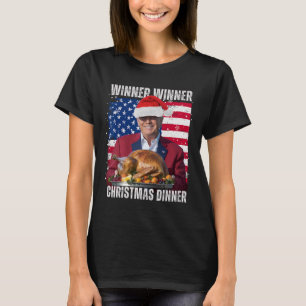 Camiseta Ganador Navidades Cena Humor gracioso Trump X