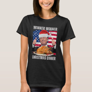 Camiseta Ganador Navidades Cena Humor gracioso Trump X