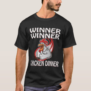 Camiseta Ganador Perdedor Video Game Chicken Dinner Player