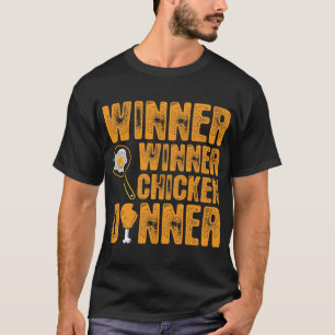 Camiseta ganadora de la cena de pollo