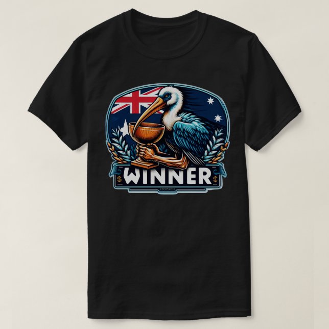 Camiseta Ganadora de la cena de pollo 7 (Diseño del anverso)