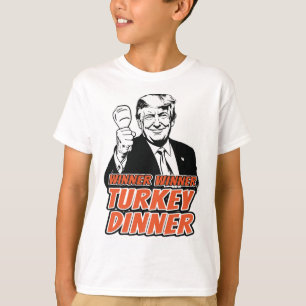 Camiseta Ganadora de la cena turca graciosa Turquía Trump