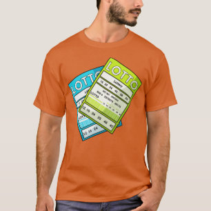 Camiseta Ganadora de la ganadora de la entrada de lotería