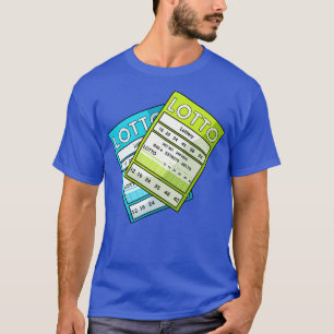 Camiseta Ganadora de la ganadora de la entrada de lotería