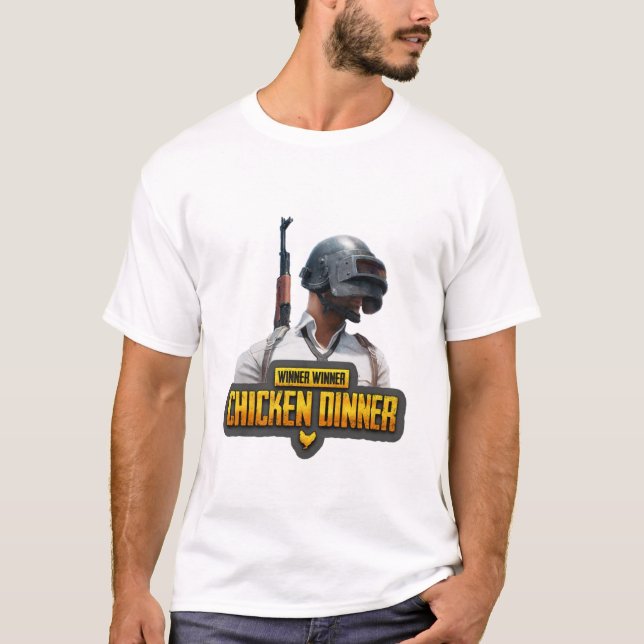 Camiseta ganadora de pubg 3 (Anverso)