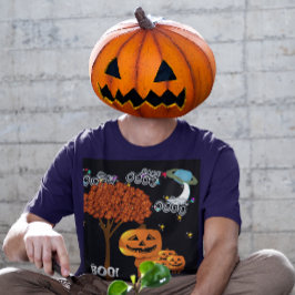 Camiseta Ganadora del premio TBA Halloween Caras de calabaz