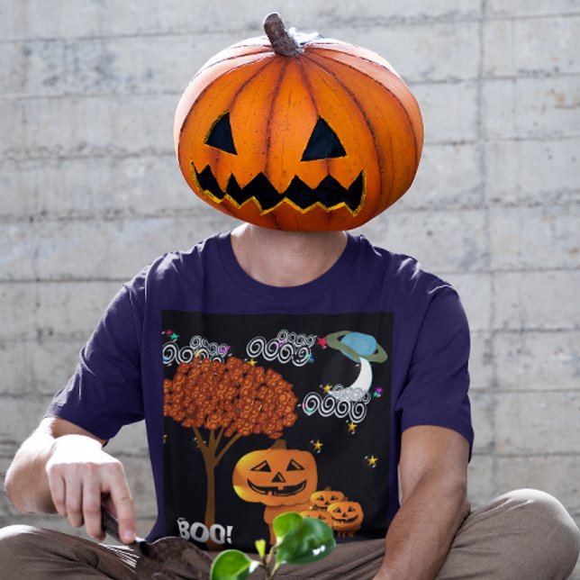 Camiseta Ganadora del premio TBA Halloween Caras de calabaz (Subido por el creador)