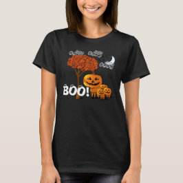 Camiseta Ganadora del premio TBA Halloween Caras de calabaz