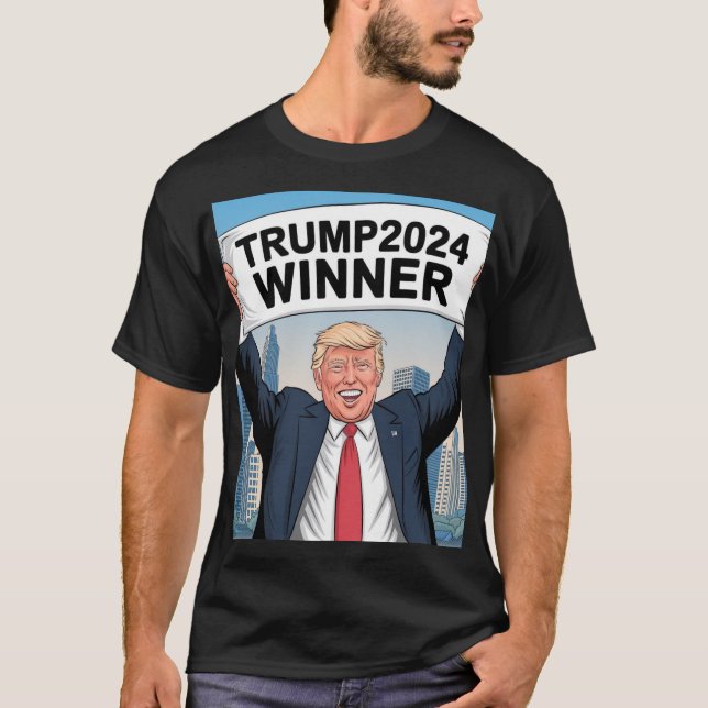 Camiseta Ganadores de Trump2024 (Anverso)