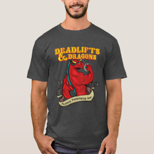 Camiseta Ganancia de entrenamiento Cita divertida Deadlifts