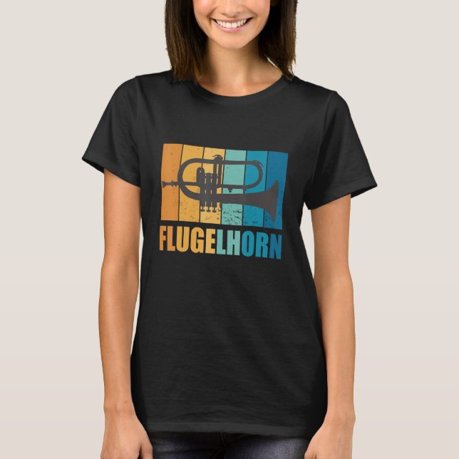 Camiseta Ganancia de instrumento musical del músico de Flug (Anverso)