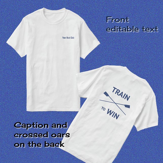 Camiseta Ganancia del tren de arrastre impreso delante y at (Printed front and back)
