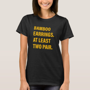 Camiseta Ganancias De Bambú Al Menos Dos Pares