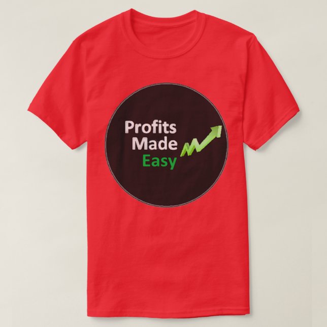 Camiseta Ganancias fáciles (Diseño del anverso)