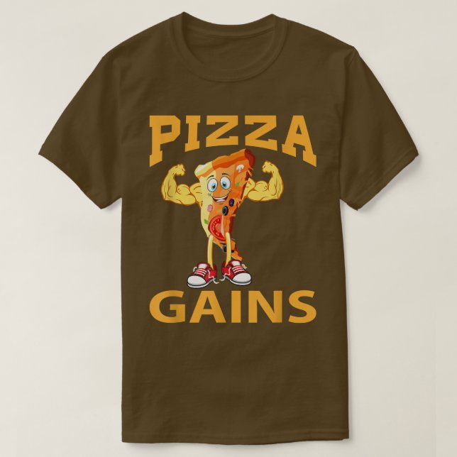 Camiseta Ganancias Pizza, Gym 16373233 (Diseño del anverso)