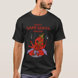 Camiseta Ganapati, Ganesh, Shree Ganeshaya Namaha Ganeshots