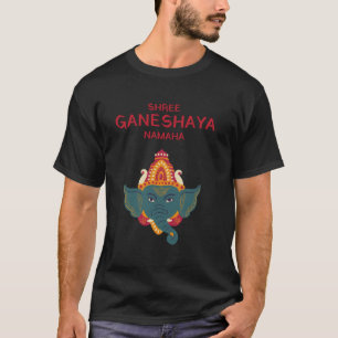 Camiseta Ganapati, Ganesh, Shri Ganeshaya Namaha Ganeshots