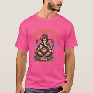 Camiseta Ganapati Mantra Om Gam Espíritu Ganesh Dios Hindú