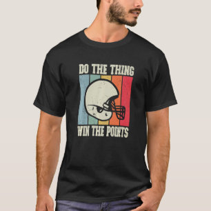 Camiseta Ganar La Cosa El Fútbol Vintage De Puntos