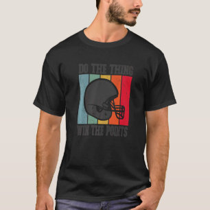 Camiseta Ganar La Cosa El Fútbol Vintage De Puntos