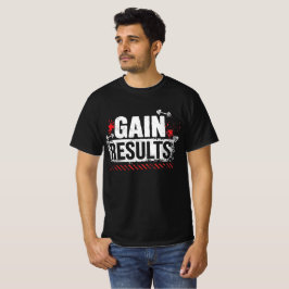 Camiseta Ganar Resultados Motivación Fitness