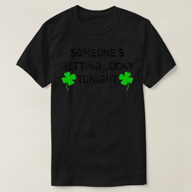 Camiseta Ganarse el regalo del Día de St Patricks (Diseño del anverso)