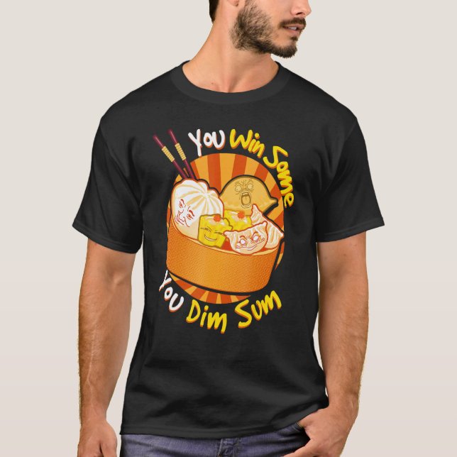 Camiseta Ganas Algo Que Dim Sum Dumplings De Carne China (Anverso)