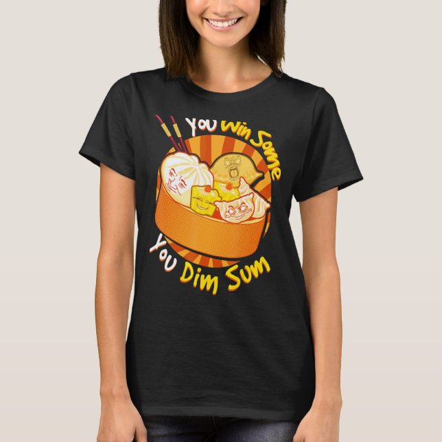 Camiseta Ganas Algo Que Dim Sum Dumplings De Carne China (Anverso)