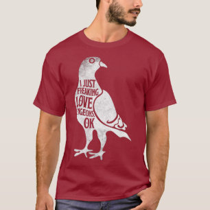 Camiseta Ganas de amor frías Shirt Cute Pigeon Gift_1