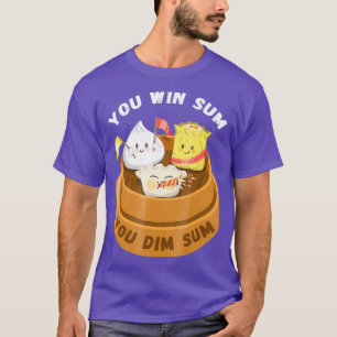 Camiseta Ganas Suma Que Dim Suma Comida China Graciosa Pun