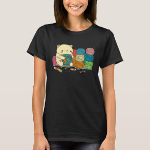 Camiseta Ganchillo de hilo de gato 1