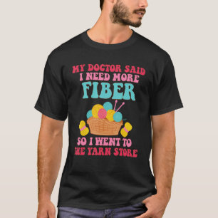 Camiseta Ganchillo para mujeres Mamá Tejer Hilo Ganchillo