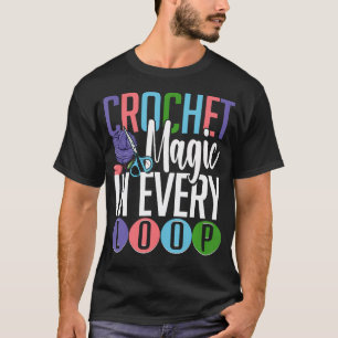 Camiseta Ganchillo Tejido Ganchillo Magia En Cada Bucle