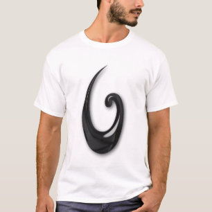 Camiseta Gancho-obsidiana de los Maorí-Pescados