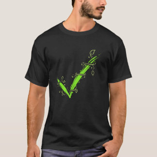 Camiseta Gancho Verde Para Sí Al Vegetarianismo Y Veganismo