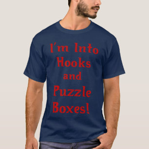 Camiseta Ganchos inspirados en Hellraiser y rompecabezas Bo