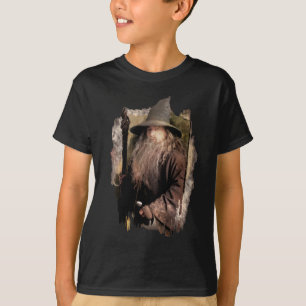 Camiseta Gandalf Con El Personal