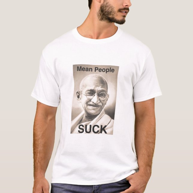 Camiseta gandhi (Anverso)