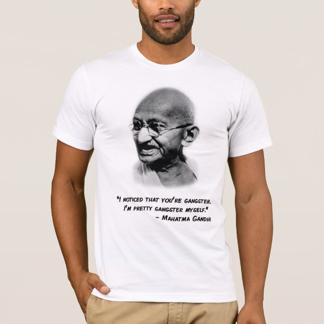Camiseta Gandhi (Anverso)