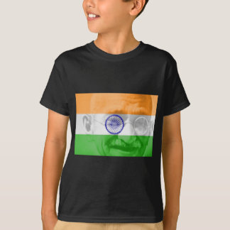 Camiseta Gandhi en bandera india