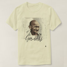 Gandhi Marbble T-Shirt