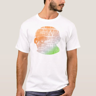 Camiseta Gandhi - ojo para un ojo
