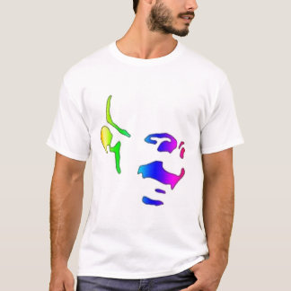 Camiseta gandhi rainbow2