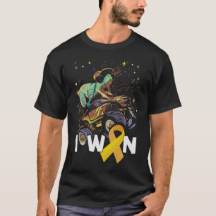 Camiseta Gané Conciencia Sobre El Cáncer Infantil De Cinta 