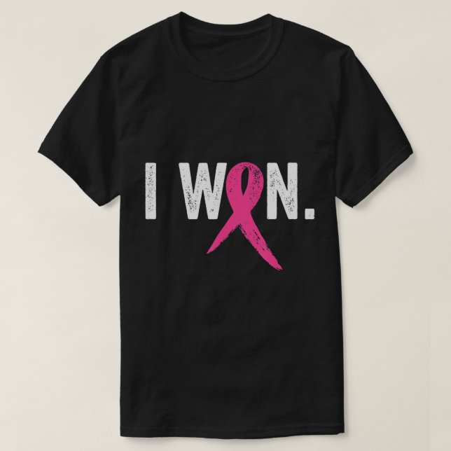 Camiseta Gané Concienciación sobre el Cáncer de Mama Apoyo  (Diseño del anverso)