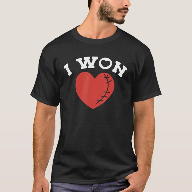 Camiseta Gané Sobreviviente de ataque al corazón (Anverso)