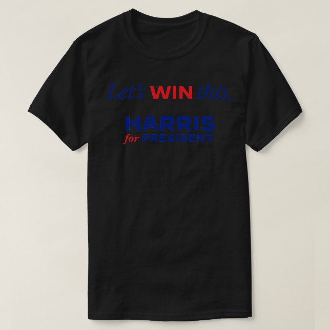 Camiseta Ganemos esta Kamala en 2024 (Diseño del anverso)
